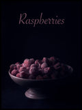 Poster: Raspberries, av LO Art Design