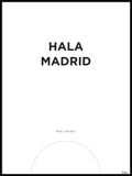 Poster: Real Madrid, av Tim Hansson