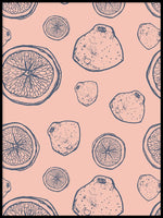 Poster: Rosa citron, av Fia-Maria