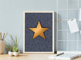 Poster: Shiny Star, av EMELIEmaria