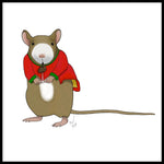 Poster: Shy Mouse, av Utgångna produkter