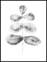 Poster: Sommarlugn, svartvit, av EMELIEmaria