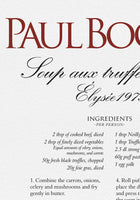 Poster: Soup aux truffes VGE, av The Wall Cookbook