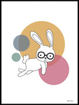 Poster: Space Rabbits: Castor, av Christina Heitmann