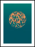 Poster: Spherical, av Jeanett Silwärn