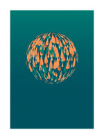 Poster: Spherical, av Jeanett Silwärn