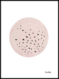 Poster: Sprinkled Pink Moon, av Elina Dahl