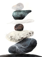 Poster: Stenarna från stranden, av EMELIEmaria