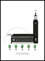 Poster: Stockholm, av Forma Nova