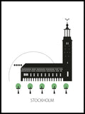 Poster: Stockholm, av Forma Nova