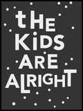Poster: The kids are alright, av Paperago