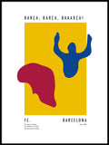 Poster: The Power of Barcelona, av Tim Hansson