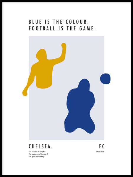 Poster: The Power of Chelsea, av Tim Hansson