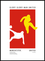 Poster: The Power of Manchester United, av Tim Hansson