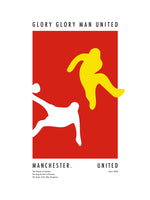 Poster: The Power of Manchester United, av Tim Hansson