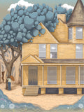 Poster: The yellow house, av Utgångna produkter