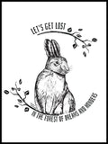 Poster: The Young Hare, av Utgångna produkter