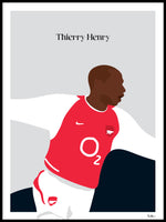 Poster: Thierry Henry, av Tim Hansson
