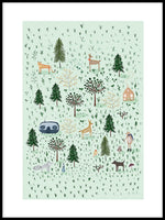 Poster: Tiny Forest, av Susse Collection