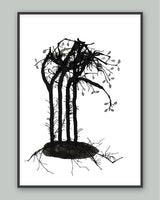 Poster: Trees, av KRISTIN ERSÉUS