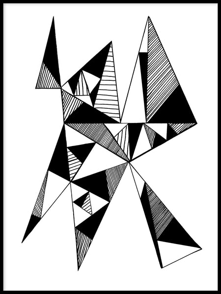 Poster: Triangles, av Utgångna produkter