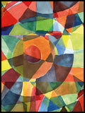 Poster: Triptych Color Collage part 2, av Utgångna produkter