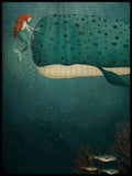 Poster: Under havet, av Majali Design & Illustration