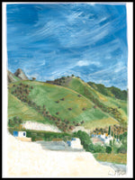 Poster: View east from El Capistrano Village, av Utgångna produkter