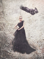 Poster: Vulture Queen, av Anna Mendivil / Gypsysoul