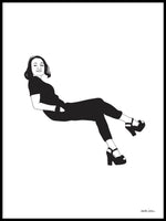 Poster: Wall of Femme: Betty Friedan, av Utgångna produkter