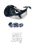 Poster: Whale Song, av Utgångna produkter