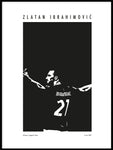 Poster: Zlatan Ibra Moments Legend Without, av Tim Hansson